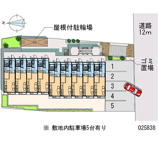 ★手数料０円★町田市相原町　月極駐車場（LP）